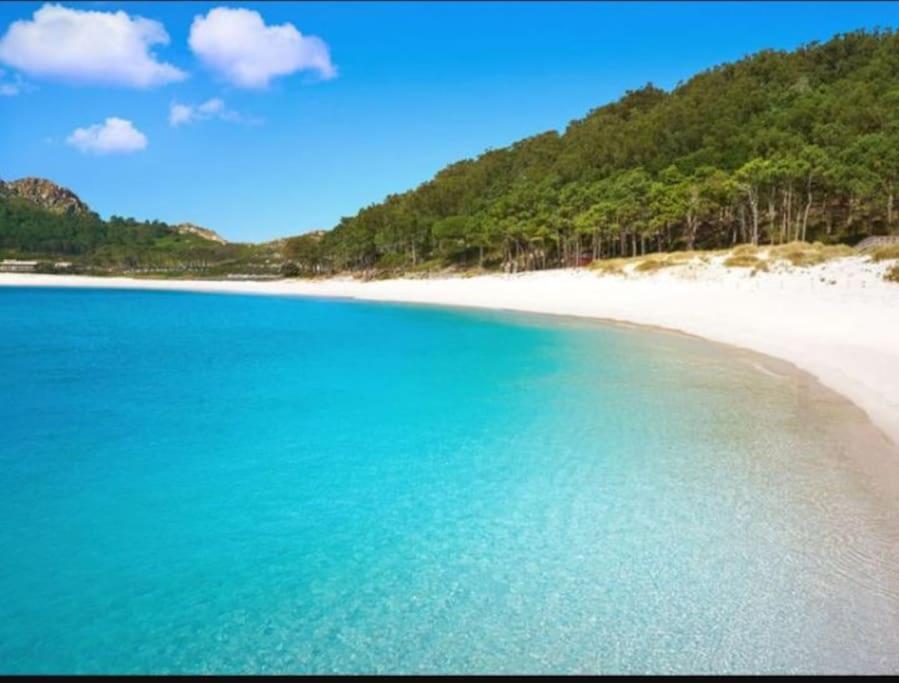 Atico En La Playa De Cangas מראה חיצוני תמונה
